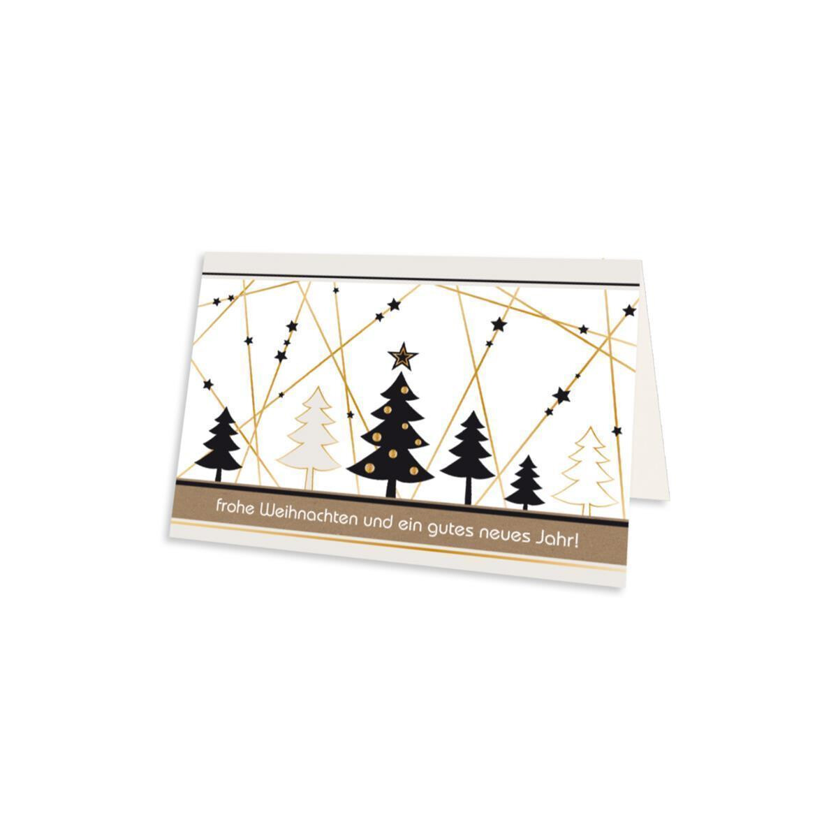 918-A6-210-p WK A6 Weiß - Weihnachtliches Motiv -