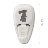 Artoz Papierstanzer - Kartenstanzer - "Hase", 27 mm -