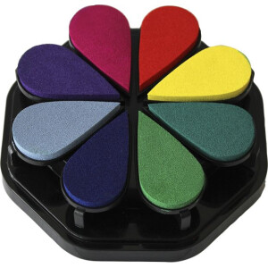 Artoz Stempelkissen 8 Farben – Farbenmix –