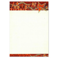 91713 Weihnachtsbrief Sterne