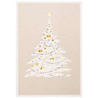 919-114 Weihnachtskarte Motiv Tanne