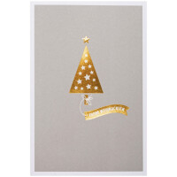 919-120 Weihnachtskarte Motiv Tannen