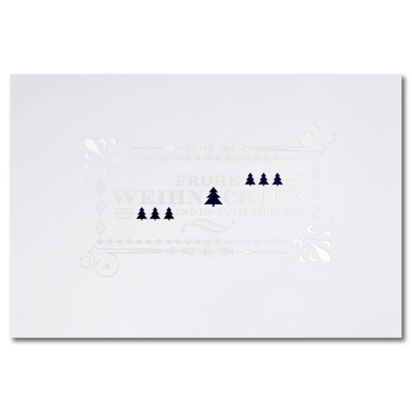95504 Weihnachtskarte mit geschäftlichem Text