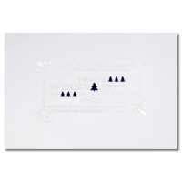 95504 Weihnachtskarte mit geschäftlichem Text