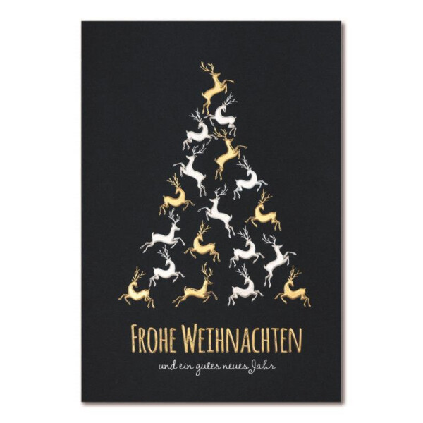 96662 Weihnachtskarte Motiv Tanne