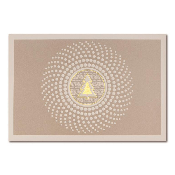 97455 Weihnachtskarte Motiv Tanne