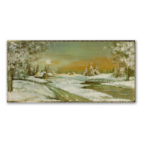 98235 Weihnachtskarte Landschaftsmotiv