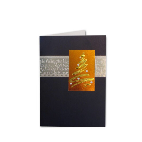 91414-K24 Weihnachtskarte mit internationalem Text