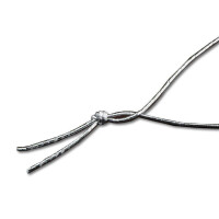100x Schmuckgummiband metallic Silber für Doppelkarten in Din A5 und Din Lang für Einladungen, Kirchenhefte, Menükarten, Broschuren, Liederhefte