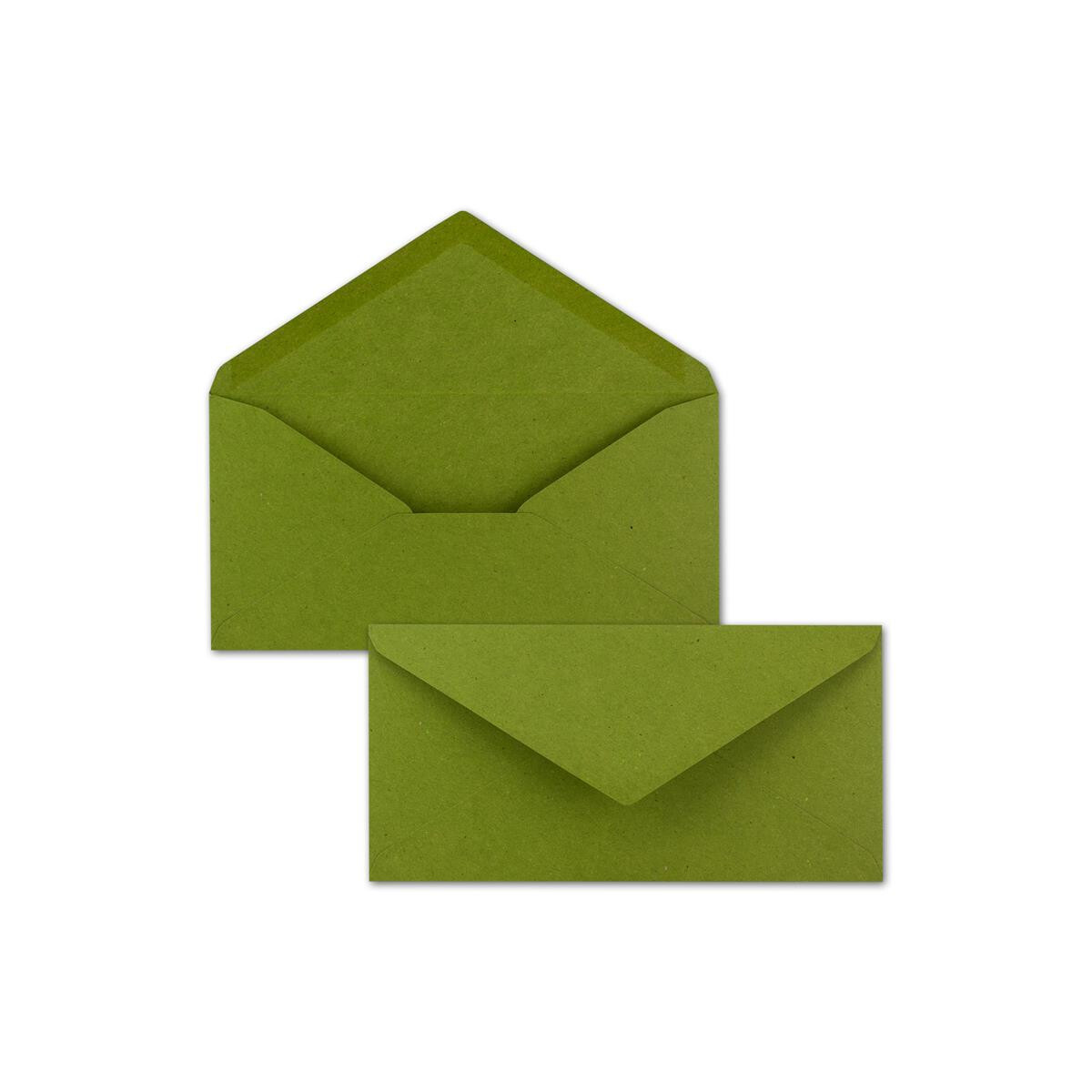 25x Kraftpapier-Umschläge DIN Lang  box