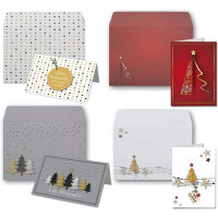 918-99-p WK SET A6 und DL - diverse Weihnachtsmotive -