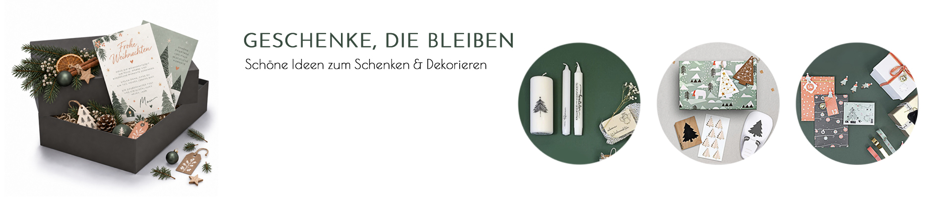 Geschenke und Dekorationen