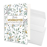 Weihnachtskarte - Hochweiß