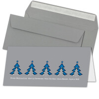Weihnachtskarte - Graphit