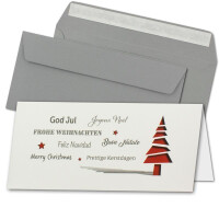 Weihnachtskarte - Graphit