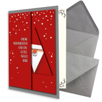 Weihnachtsmann - Dunkelgrau